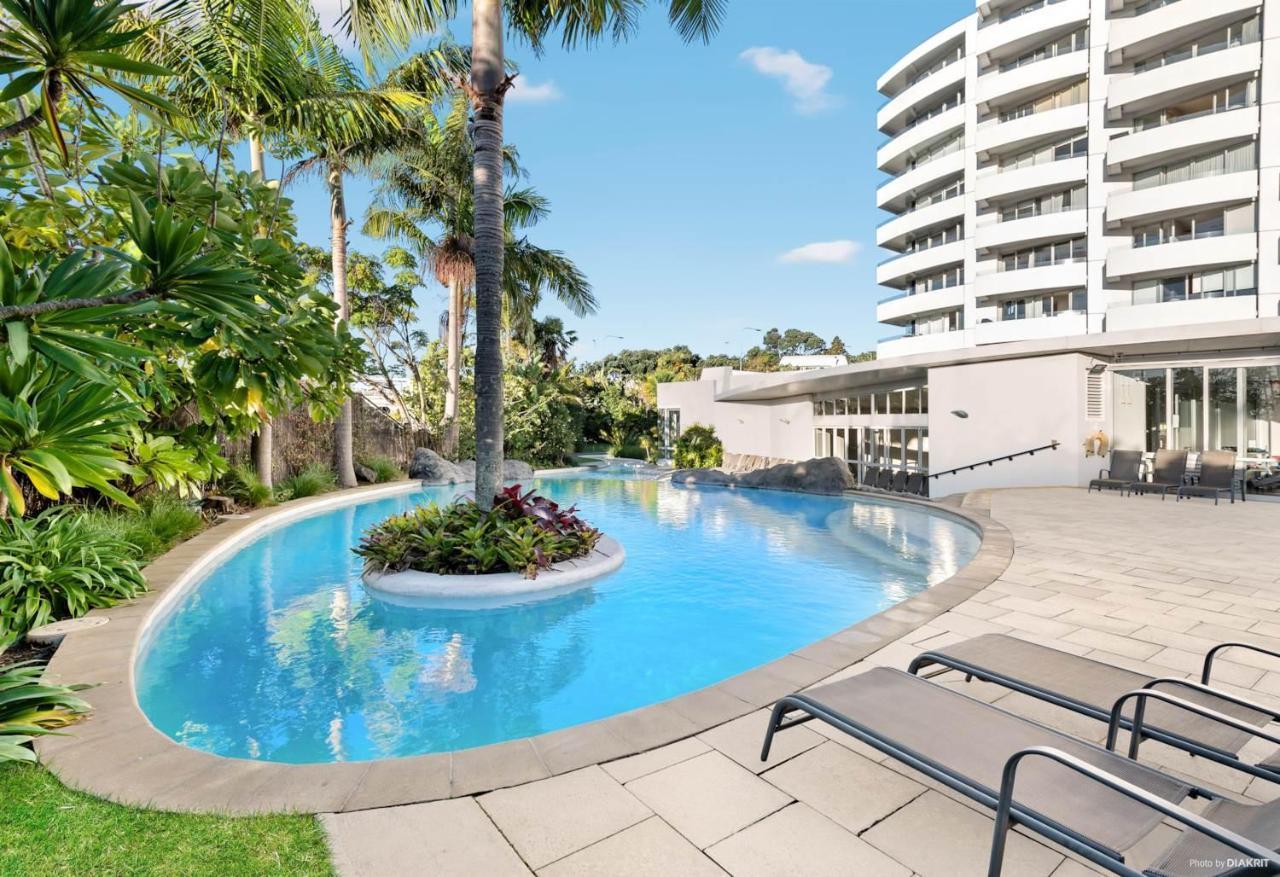 Le Mirage- Stylish, Central Apartment With Pools, Sauna, More 奥克兰 外观 照片