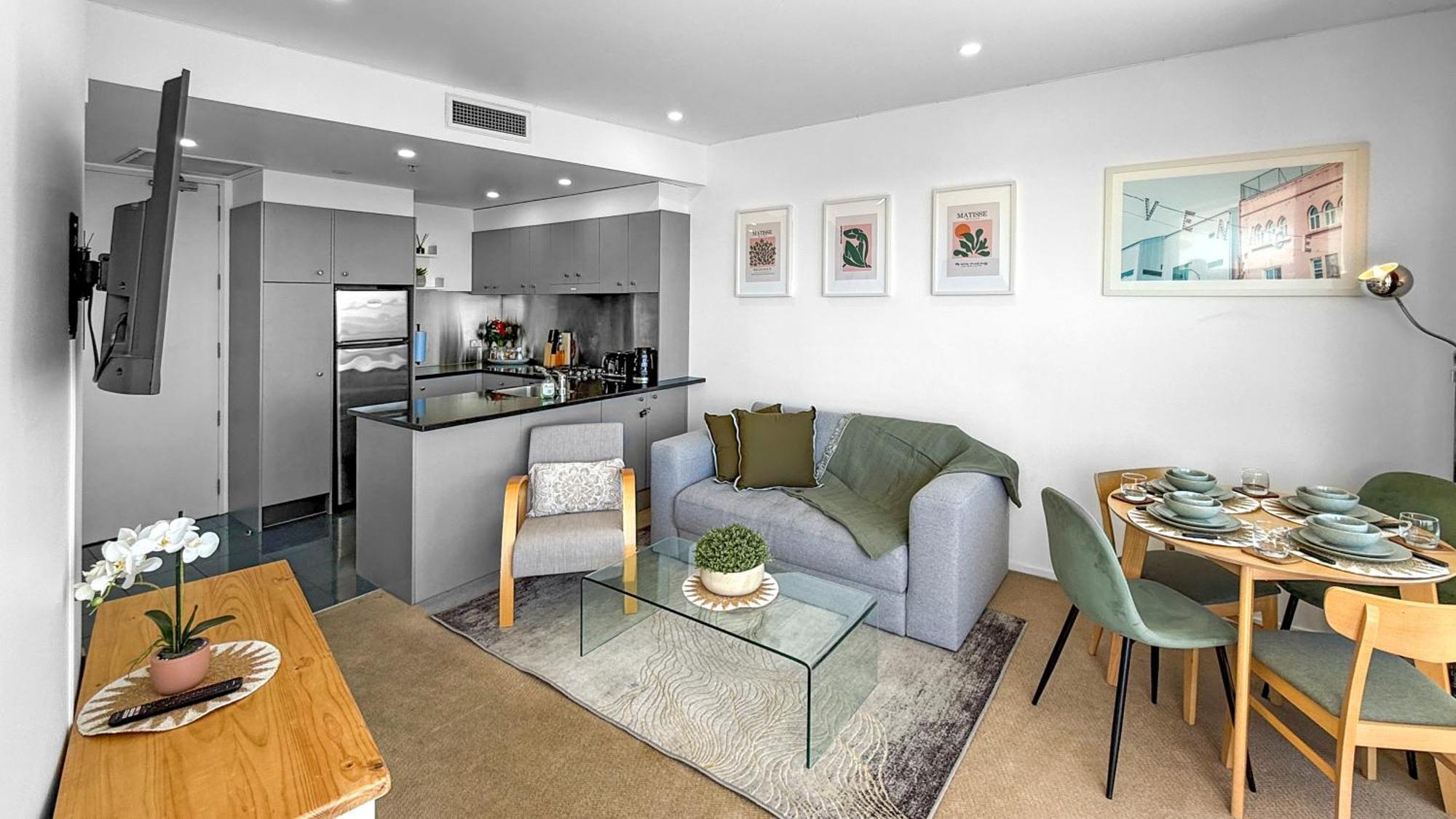 Le Mirage- Stylish, Central Apartment With Pools, Sauna, More 奥克兰 外观 照片